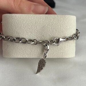 MDJ Michael Drechsler Vintage Angel Wing Bracelet